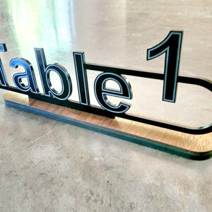 Table Signange
